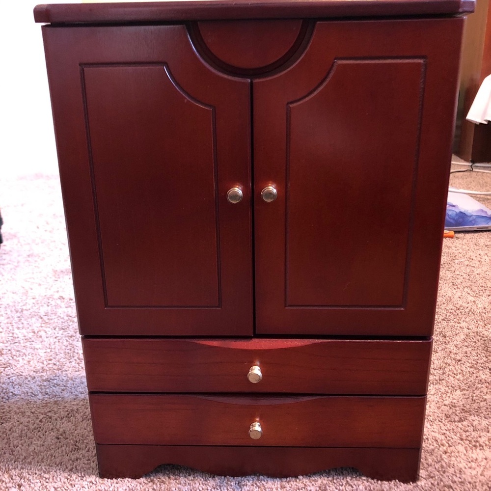 Cherry Wood Jewelry Box